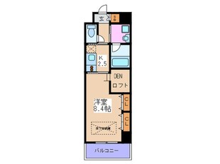 ＡＲＲＯＷ　ＦＩＥＬＤＳ貮番館の物件間取画像